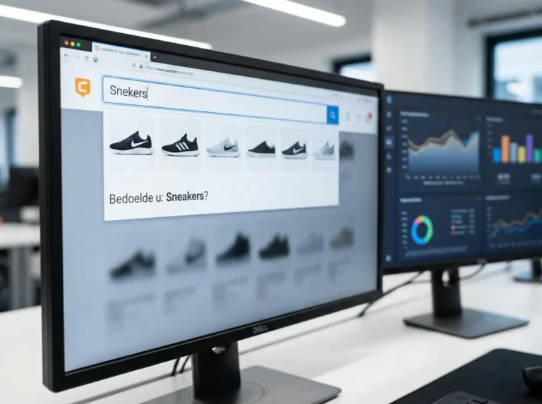 Zoekfunctie sneakers: Klant vindt niet? Optimaliseer de zoekresultaten voor betere sneaker suggesties.