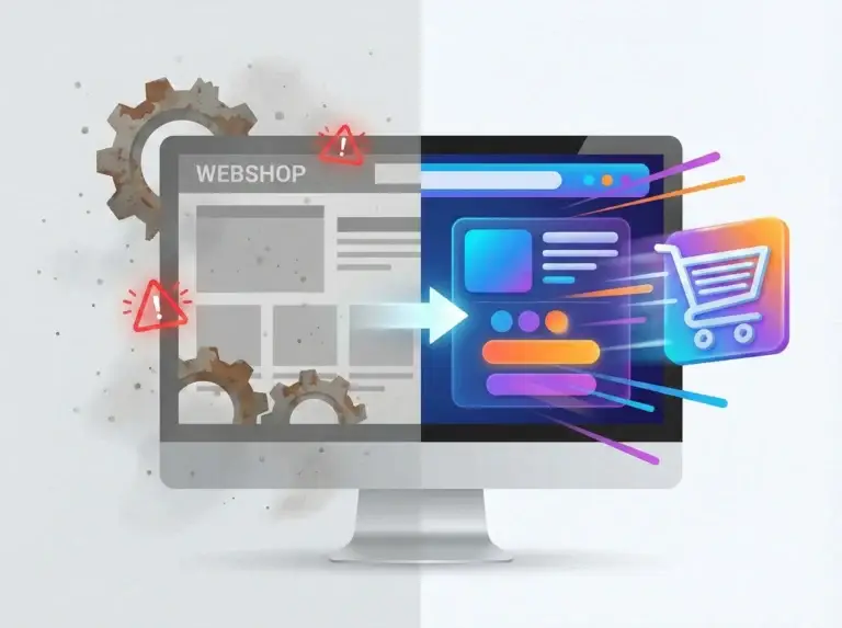 Webshop platform vernieuwen? Signalen dat je webshop 'op' is. Upgrade naar een nieuw platform!